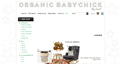 Desktop Screenshot of organicbabychick.com